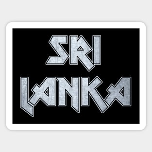 Heavy metal Sri Lanka Sticker